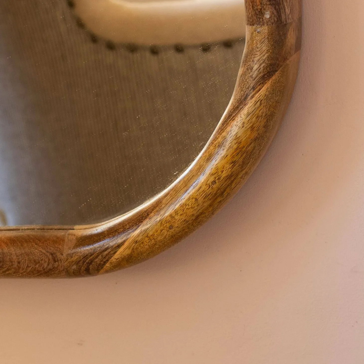 Walter Extra Large Natural Wood Mirror