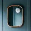 Walter Small Natural Wood Mirror