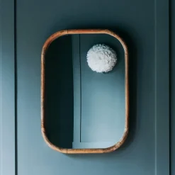Walter Small Natural Wood Mirror