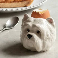 Westie Dog Egg Cup