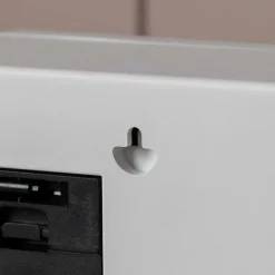 White Boxed Retro Flip Clock