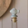 White Ceramic Fish Bottle Stopper