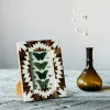 White Chevron Frame