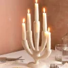 White Coral Candelabra