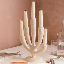 White Coral Candelabra