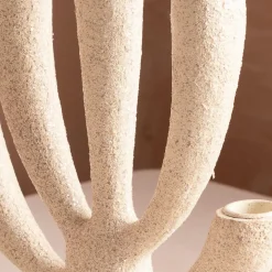 White Coral Candelabra