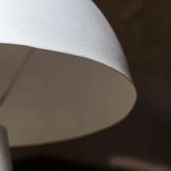 White Dome Table Lamp