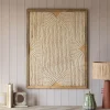 White Jute Wall Art