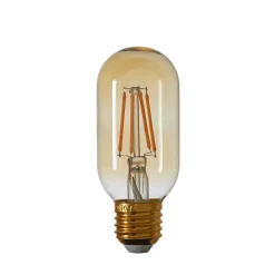 Wide Tube Amber LED E27 Bulb