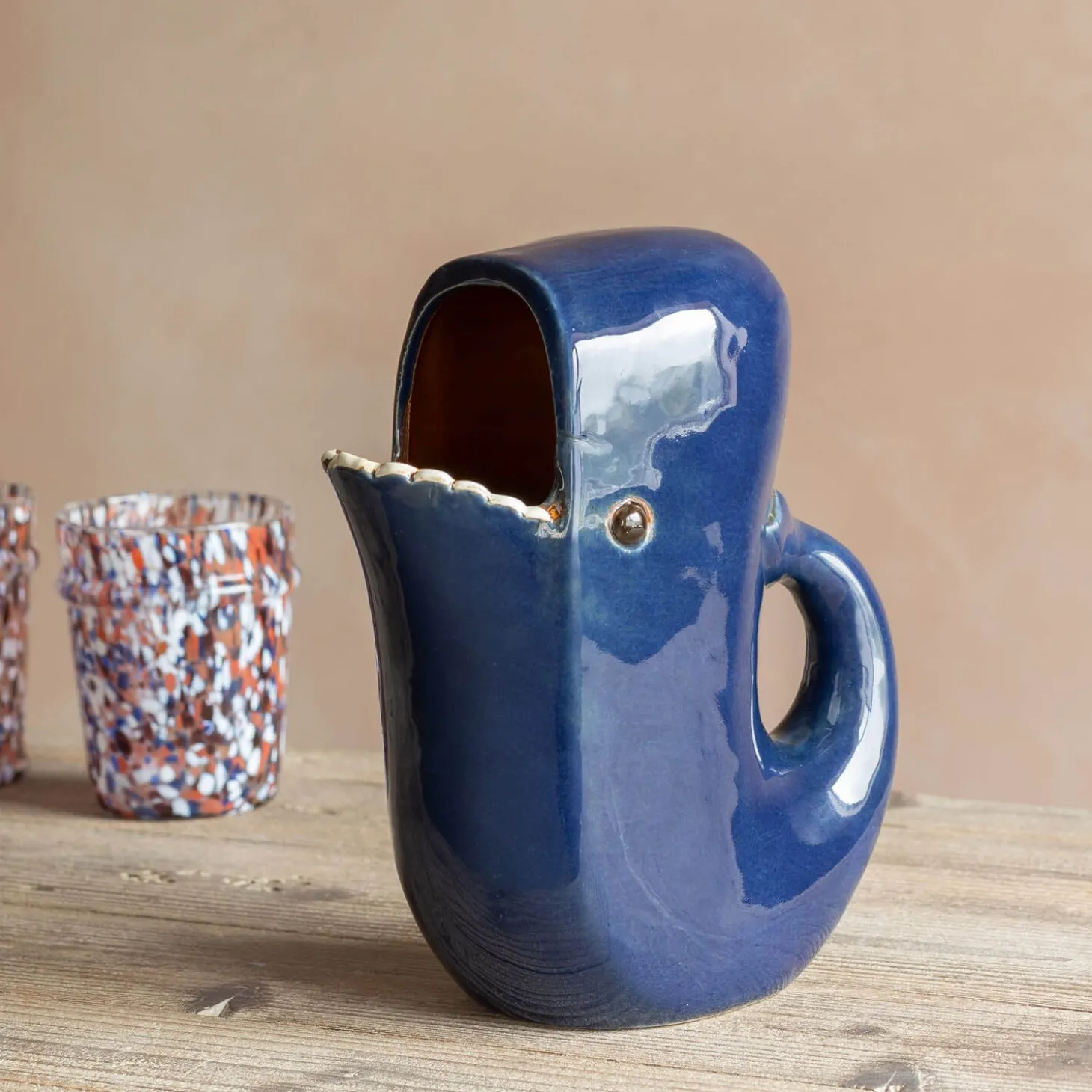 Wilbur Whale Jug