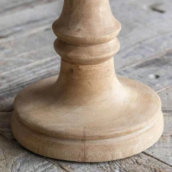Wooden Bamboo Table Lamp Small