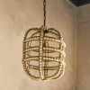 Wooden Bead Pendant