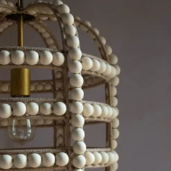 Wooden Bead Pendant