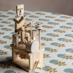 Wooden Drummer Kit