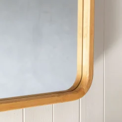 Wooden Edge Wall Mirror
