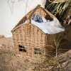 Woven Willow House Storage Basket