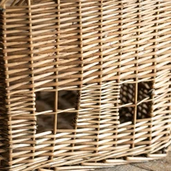 Woven Willow House Storage Basket