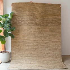 Yaro Natural Woven Hemp Rug 170 x 240cm