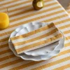 Yellow Candy Stripe Napkin