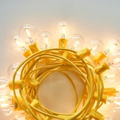 Yellow Festoon Lights