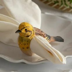 Yellowhammer Bird Napkin Ring