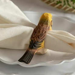 Yellowhammer Bird Napkin Ring