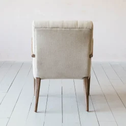 York Natural Linen Armchair