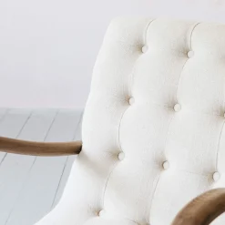 York Natural Linen Armchair