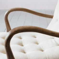 York Natural Linen Armchair