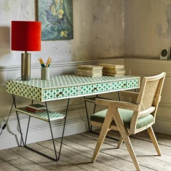Zarina Handmade Bone Inlay Desk