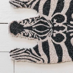 Zebra Doormat