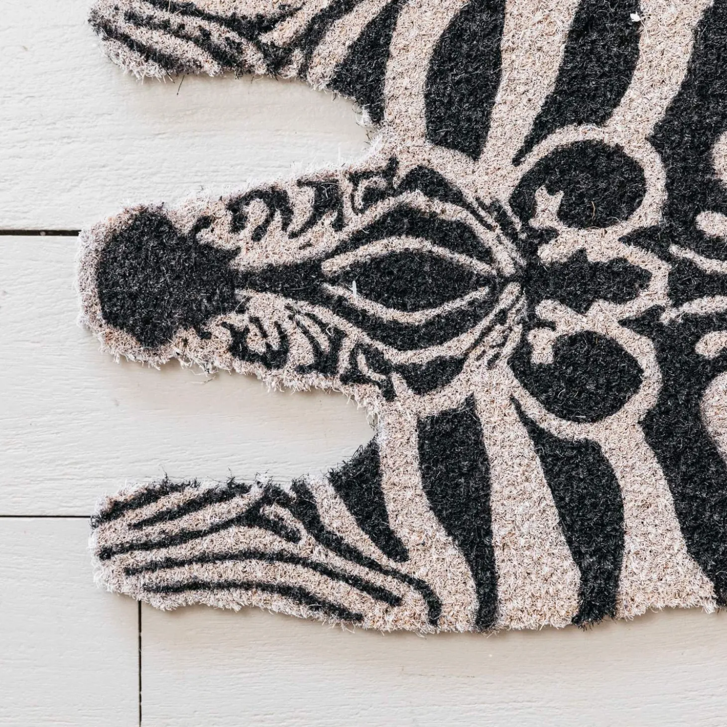 Zebra Doormat