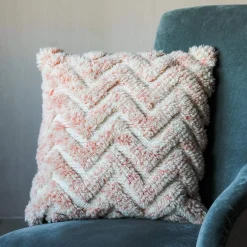 Zig Zag Tufted Cushion